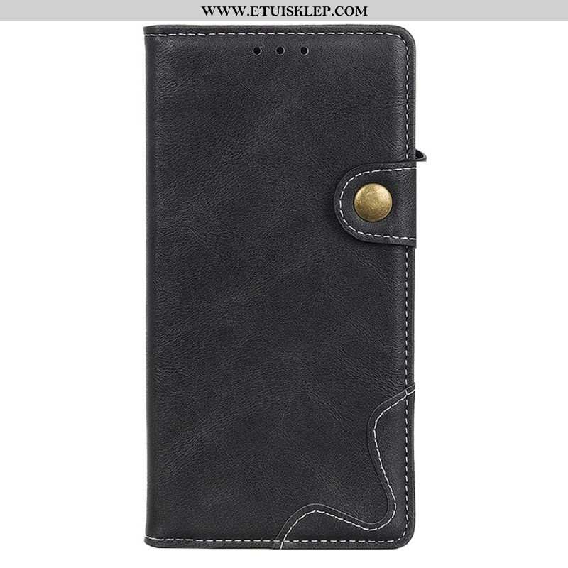 Etui Folio do Samsung Galaxy S23 5G Artystyczny Guzik